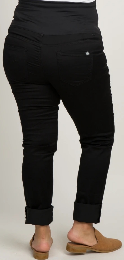 Pinkblush Black Basic Maternity Plus Pant - image 4
